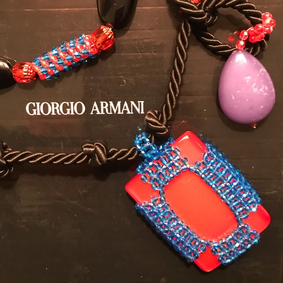 🎨Authentic Giorgio Armani necklace - Picture 2 of 7
